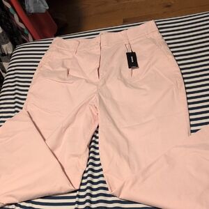 Express Light Pink Women's Straight Leg Jeans